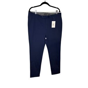 Boston Scott Golf Apparel Men's Tech Pant Size 36/33 Navy Blue NWT‎
